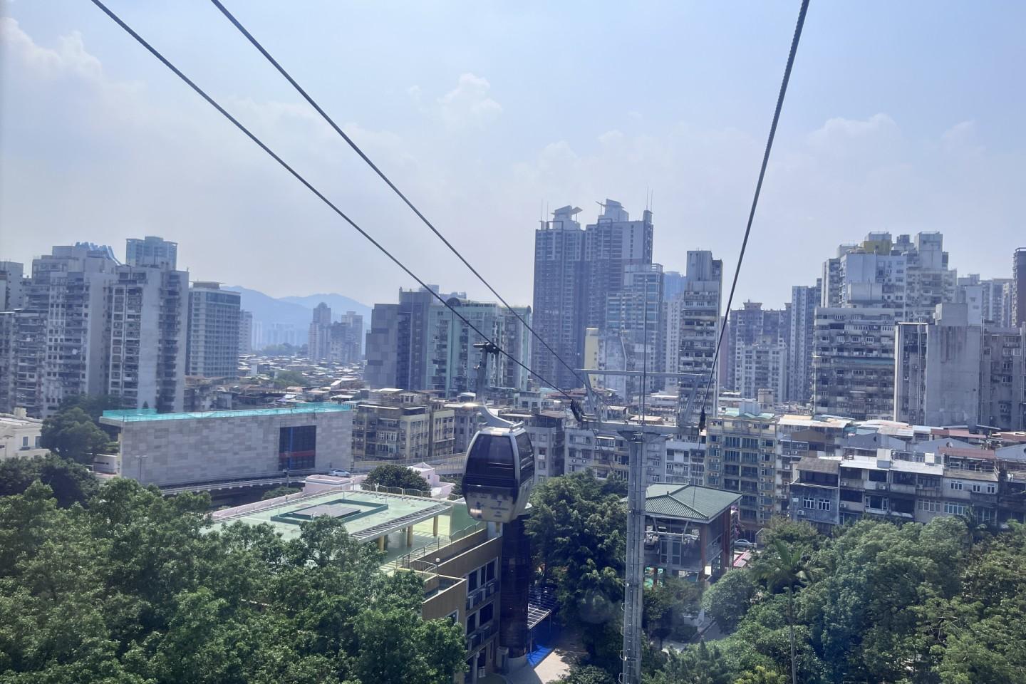 澳門二龍喉公園 - 松山纜車
