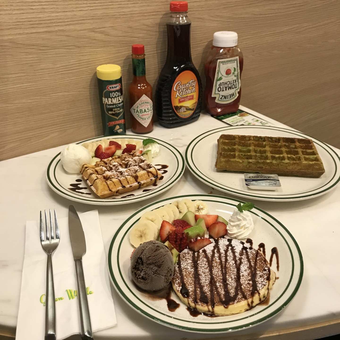 Green Waffle Diner yoho